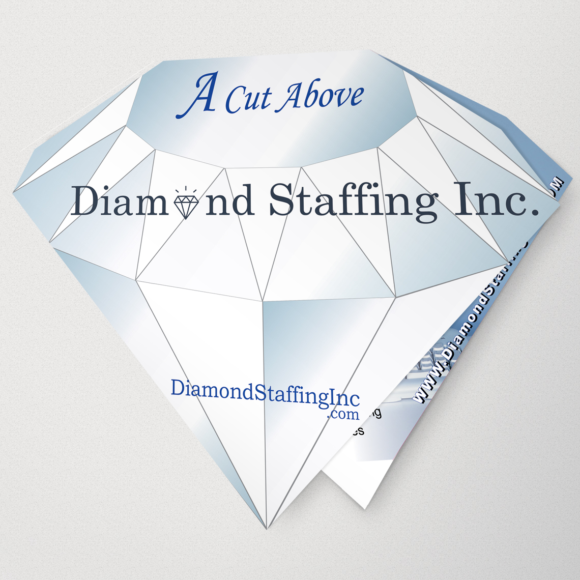 Show details for Diamond Brochure Die Cut