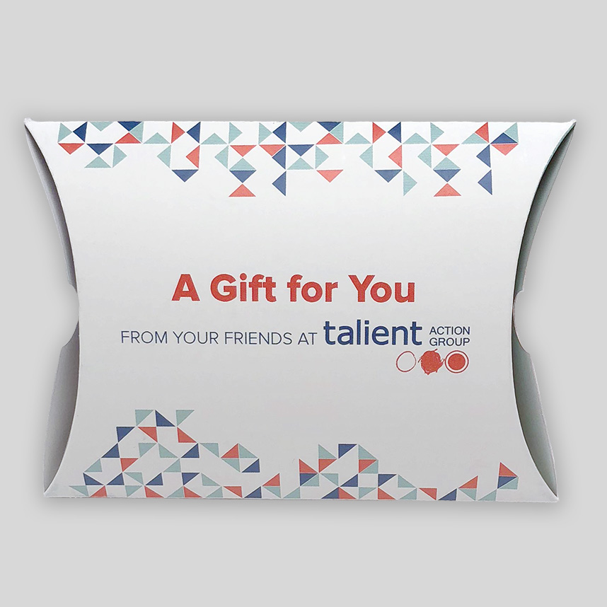 Show details for Pillow Box Gift Card Holder Die Cut