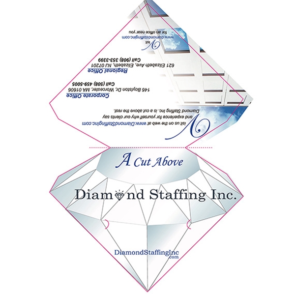 Show details for Diamond Brochure Die Cut